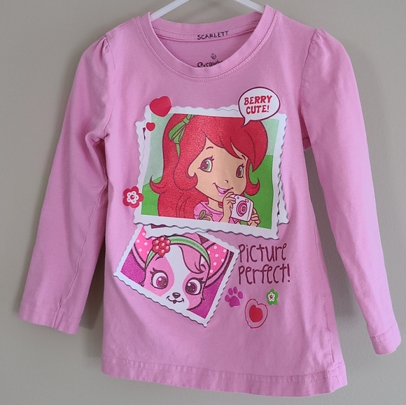 Pink Strawberry Shortcake Long Sleeved 